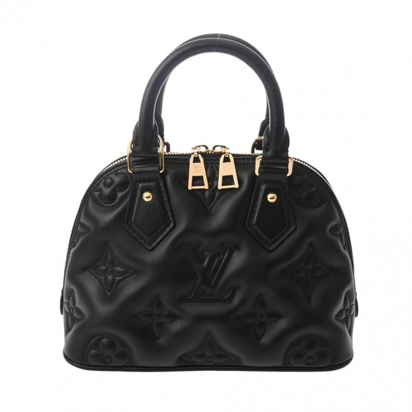 Louis Vuitton Handbags - Louis Vuitton Alma Soft BB Black Calf Handbag Bag Back